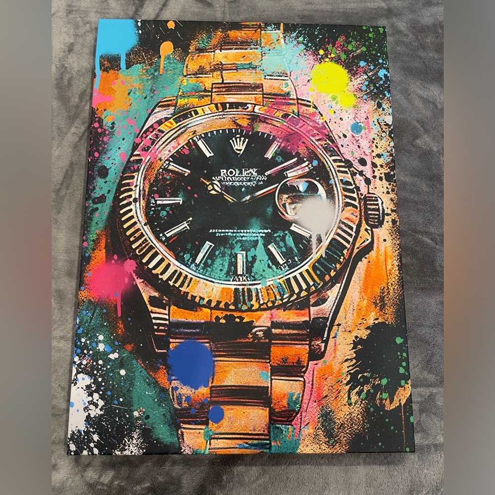 Rolex Canvas Art Print - New!